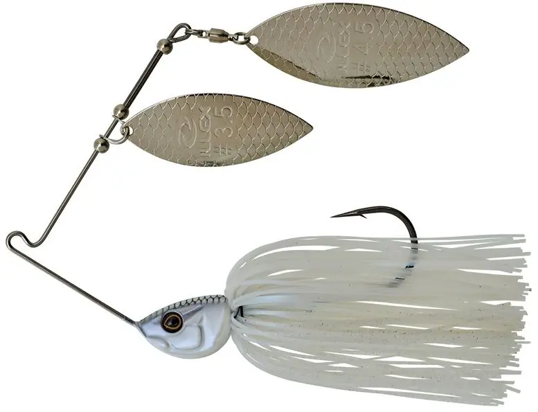 Illex Crusher TG 32g Magic Pearl Bone spinnerbait Voordeelprijs