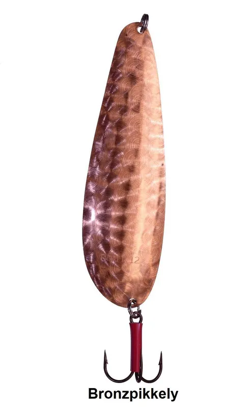 Premium Ottó Bácsi Berek kanál támolygó villantó 25g bronzpikkelyes/bronzscaled