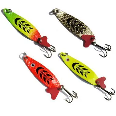 Frenetic 5TOPB08, 2, Tricolor/Fekete, 19g, Kanál méret támolygó villantó Populair