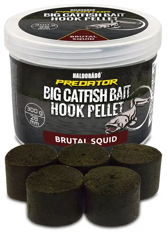 Haldorádó Catfish Bait Hook Pellet 28 mm - Brutal Squid Meest Verkocht