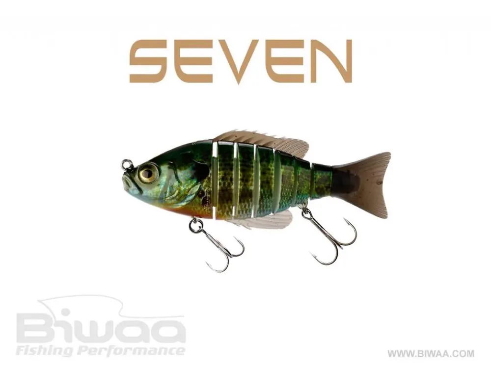 Biwaa Seven S5" 13cm 34g 24 Blue Gill wobbler Alleen Vandaag