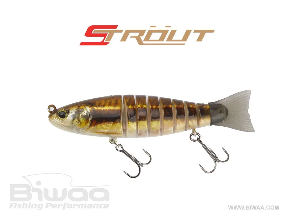 Beperkt Aanbod Biwaa Swimbait Strout 5.5" 14cm 29g 28 Vairon wobbler