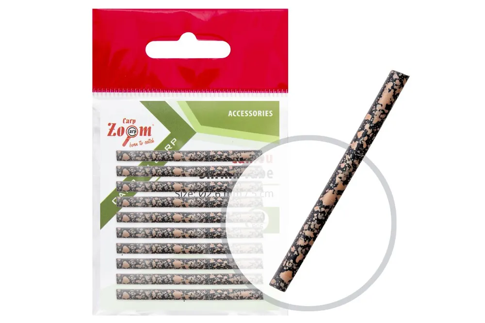 CarpZoom Camou zsugorcső, o 1,6mm - 5cm Meest Verkocht
