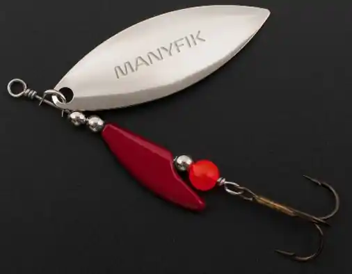 Hete Deal Manyfik Mobby V Vs05-2 3g Silver-Red körforgó villantó