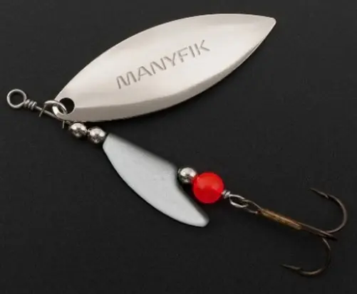 Manyfik Mobby V Vs02-2 3g Silver-Silver körforgó villantó Must-Have