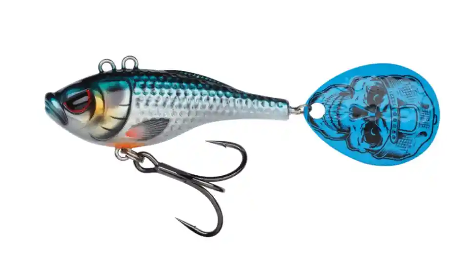 MADCAT SPIN TAIL 70G 12CM T1/0 ROACH tail spinner Speciale Aanbieding