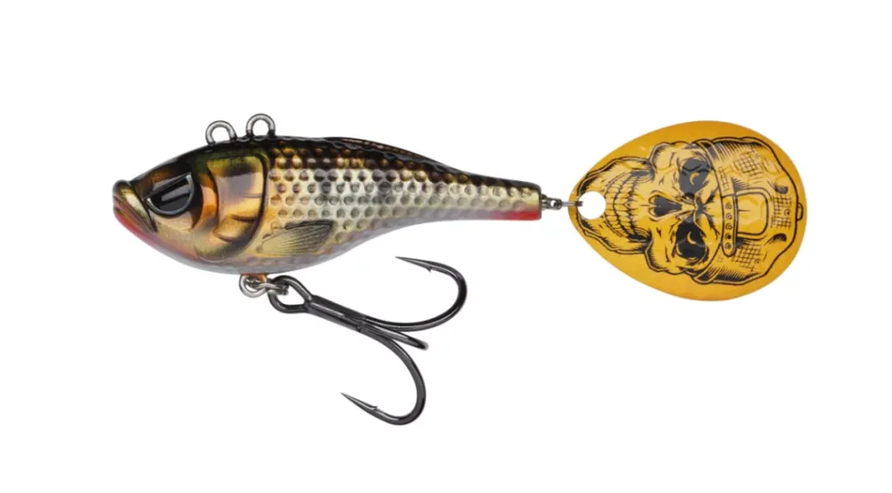 Koopje MADCAT SPIN TAIL 70G 12CM T1/0 PERCH tail spinner