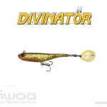 Betrouwbaar Biwaa Divinator Mini 9.5cm 9g 19 Aurora Gold tail spinner