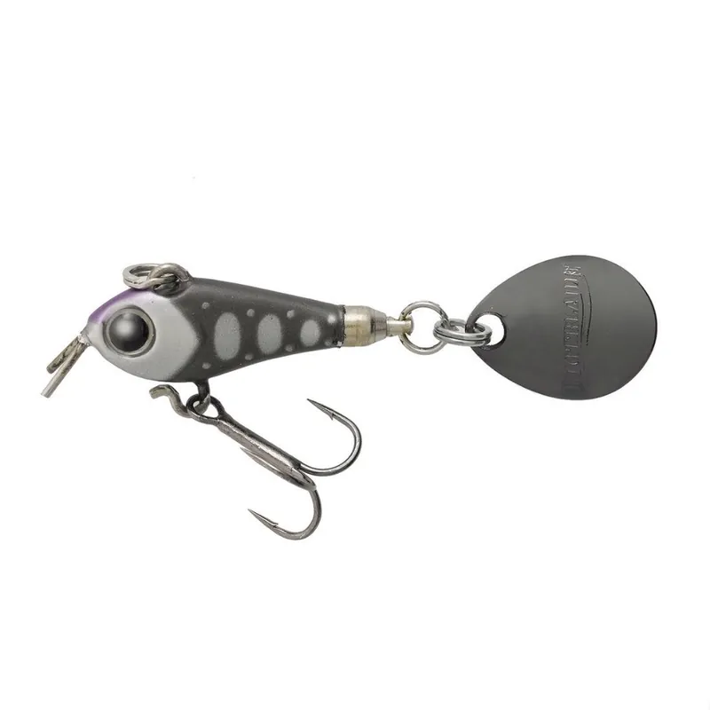 Must-Have Spinnertail Tiemco Riot Blade S 20mm 5g 104 Black Yamame