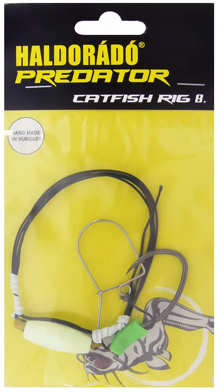 Bestseller Haldorádó Catfish Rig 8 - Csalikarikás élőhalas előke