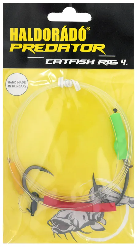 Aanbieding Haldorádó Catfish Rig 4 - Élőhalas előke ˝Haarmontage˝