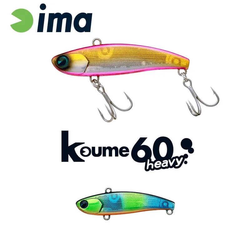 Nieuw Ima Koume Vibration 60 Heavy 60mm 17g 121 Kingfisher wobbler