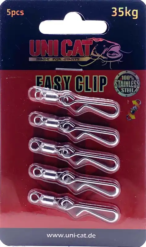 UNI CAT Easy Clip 35kg / 5pcs. harcsázó Express Levering