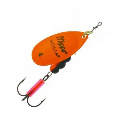 Mepps AGLIA FLUO, 5, Narancs, 13g Premium