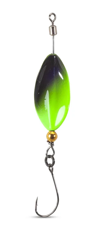Fabrieksprijs IRON TROUT Swirly Leaf Lure BY körforgó villantó / 3g
