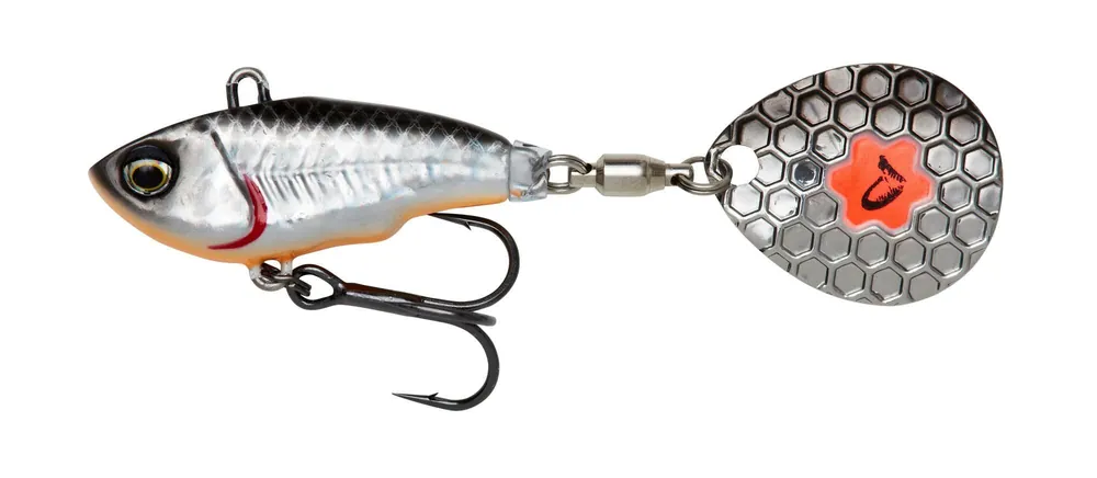Nu Kopen Savage Gear FAT TAIL SPIN 6.5CM 16G S DIRTY SILVER műcsali