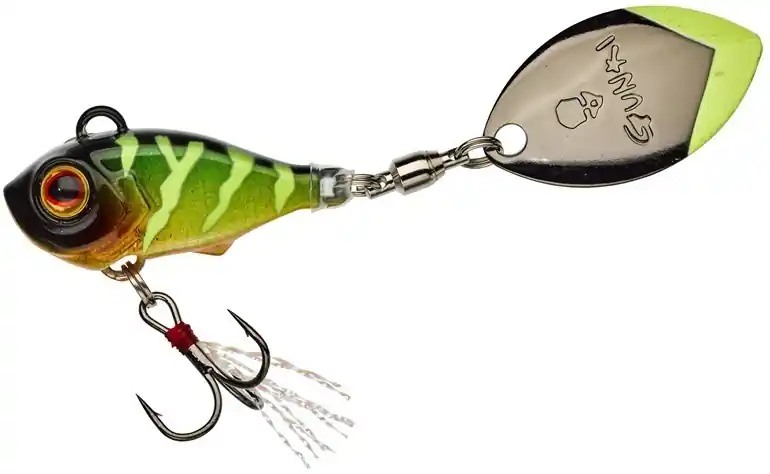 Tijdelijk Beschikbaar Gunki Shocker Vib 15,6g 80s Perch tail spinner