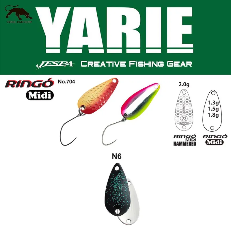 Yarie Jespa Yarie 704 Ringo Midi 1.8g N6 Hororin Panda támolygó villantó Merkproduct