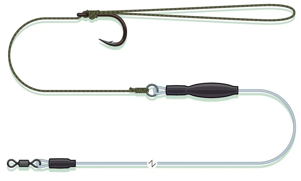 Shop Nu MADCAT POP-UP PELLET RIG 70CM 0.95MM 3/0 S harcsázó előkötött szerelék
