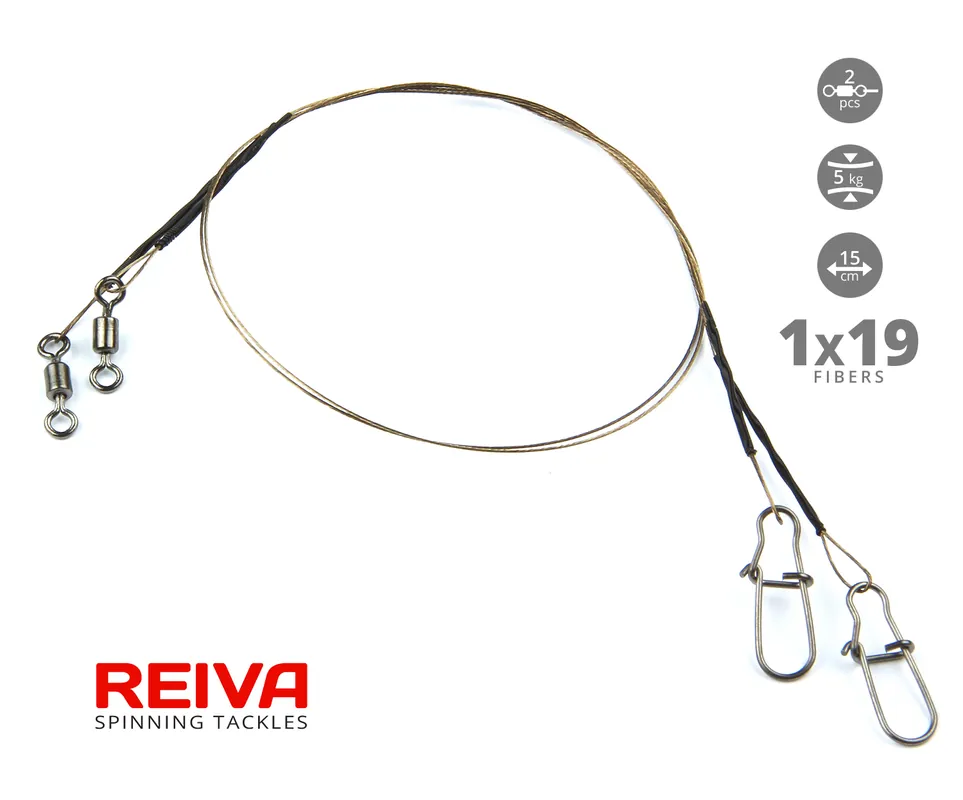 Lage Kosten Reiva Wolfram rablózó előke 1x19 5kg 15cm