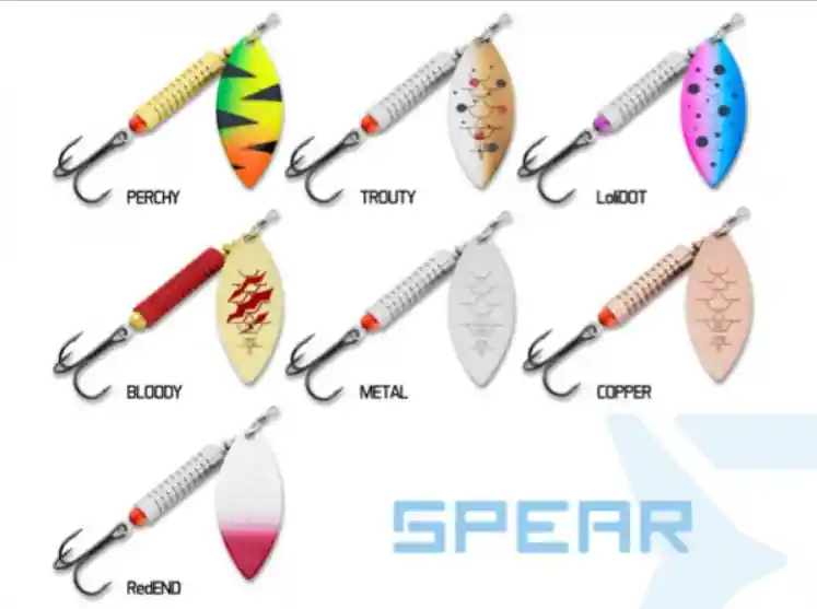 Express Levering Delphin SPEAR Spinner körforgó (6,2g/méret.1/PERCHY)