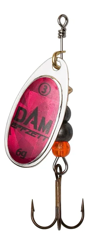 DAM FLUO SPINNER 3 6G SINKING MAGENTA PRISMA körforgó villantó Korting