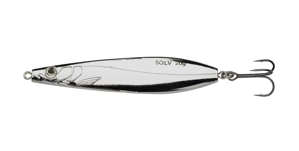 Abu Garcia Sölv Blixx 9cm/20g Chrome pilker Rechtstreeks Van De Fabrikant