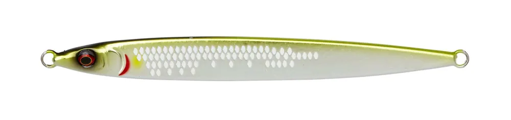 Weekendaanbieding Savage Gear SARDINE SLIDER 13CM 60G XS UVMIRRORAYU tengeri pilker