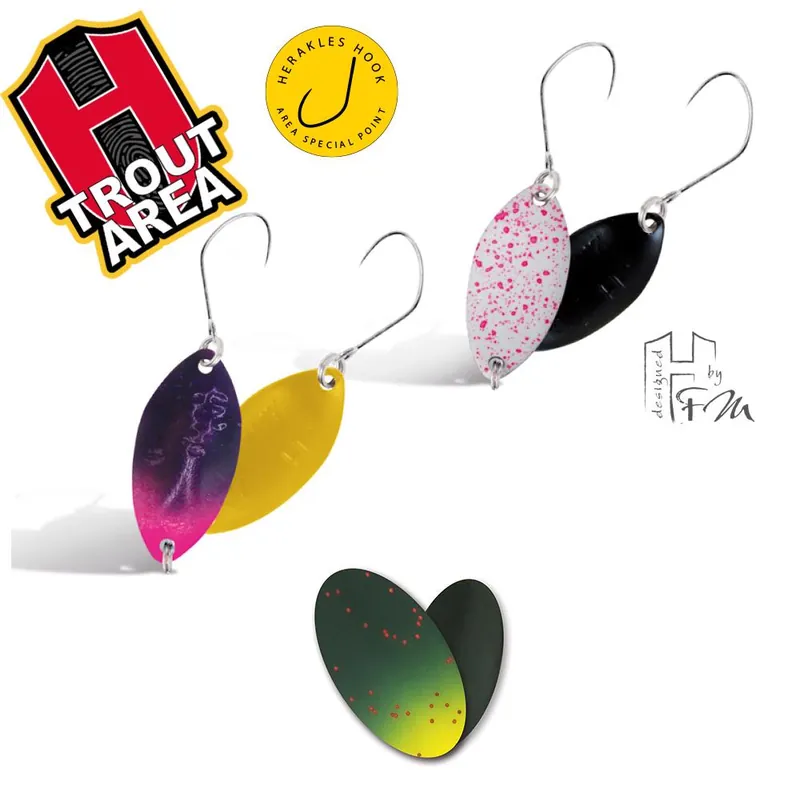 Herakles Area Spoon Sbam 2.3g Color 127 támolygó villantó Rechtstreeks Van De Fabrikant