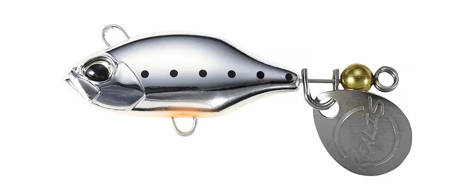 Lage Kosten Duo Realis Spin 38 Sw 3.8cm 11g Mcc3515 Uv Silver Shirasu tail spinner