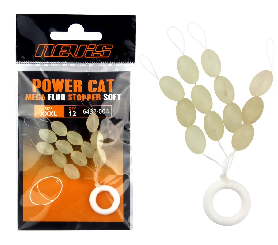 Carp Academy Gumi Ütköző Fluo Harcsázáshoz XXXL 12db/cs Finale Uitverkoop