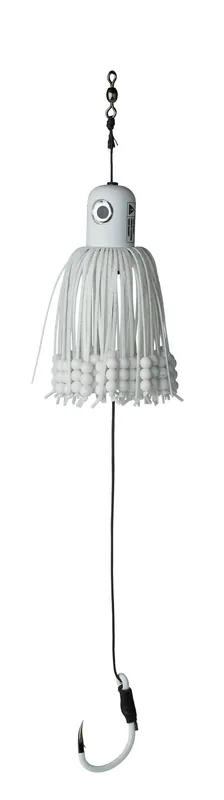 MADCAT A-STATIC állítható clonk teaser 33cm 10/0 150g S WHITE Exclusieve Aanbieding