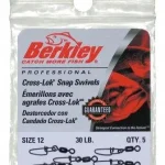 Beperkt Aanbod Berkley Mc Mahon Cross-Lok Snap/Swivels size 12