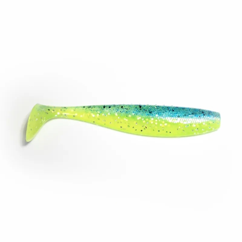 Reiva Flat Minnow Shad by Jadabo 12,5 cm Blue-Lime gumihal Must-Have