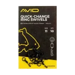 Laatste Versie Avid Carp QUICK CHANGE RING SWIVEL - SIZE 11