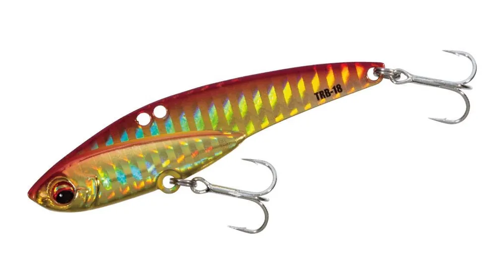 Major Craft Tidrift Blade 8cm 25g 002 Red Gold Uv Meest Verkocht