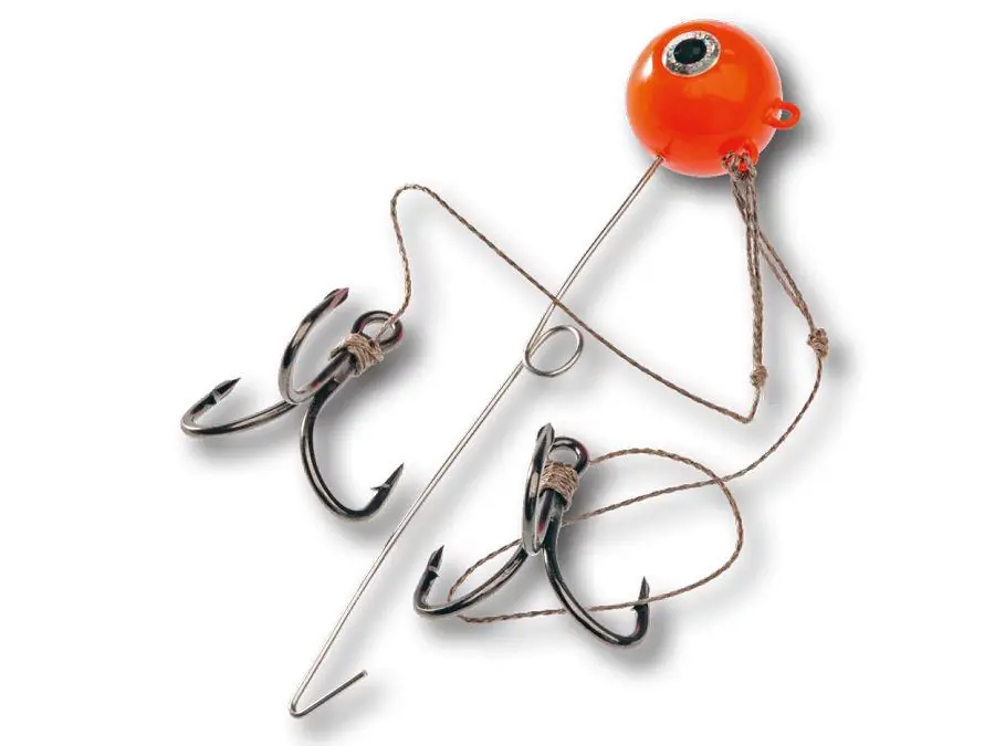 Meest Verkocht Climax Cult Catfish Harcsás Rig Jig Deadbait 150g Ancora 3/0 Red