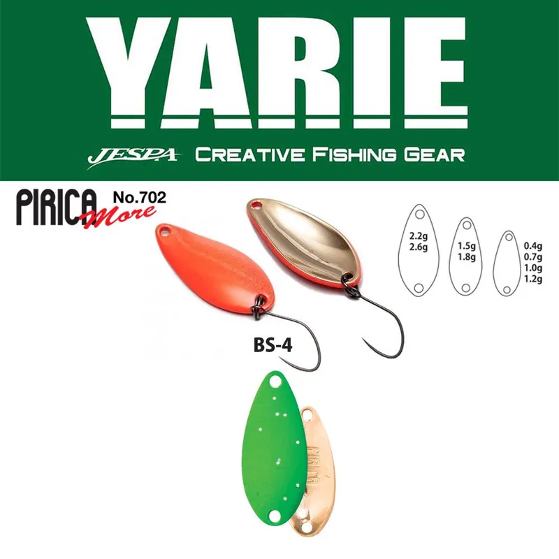 Weekendaanbieding Yarie Jespa Yarie 702 Pirica More 1.8g Bs-4 Lime Glitter támolygó villantó