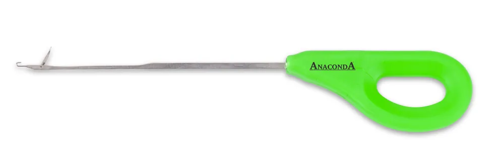Veilige Betaling ANACONDA Candy Splice Needle Ultra Fine fűzőtű / 10cm / zöld
