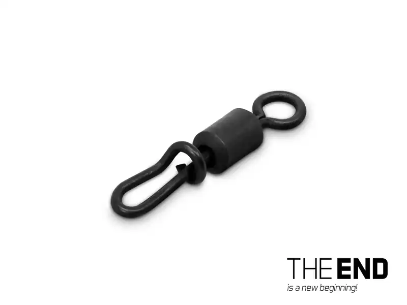 Gyorskapocs forgóval Delphin THE END T-Lock / 10db ( 4 / 35kg) Exclusieve Aanbieding