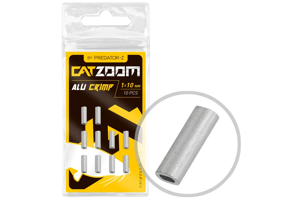 PZ Catzoom krimpelő hüvely, o1x10 mm, 10 db Betaalbaar