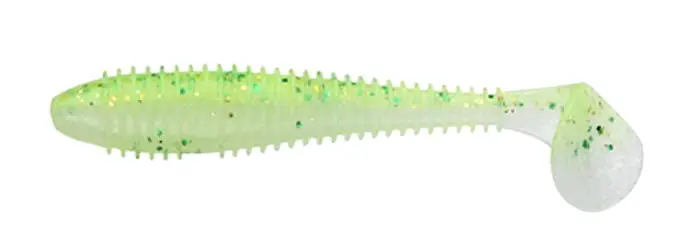Keitech Swing Impact FAT 2,8" / PAL 02 - Lime Chart Shad gumihal Koopje