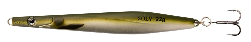Betrouwbaar Abu Garcia Sölv SPIRR 12cm/22g Light Sandeel pilker