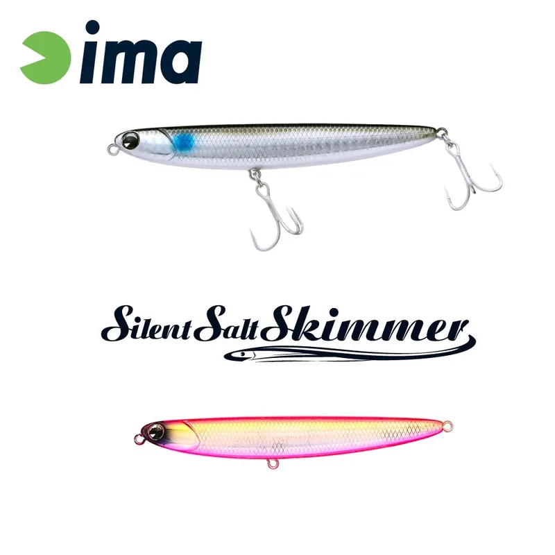 Ima Silent Salt Skimmer 110mm 13g 108 Pink & Pink wobbler Tijdelijk Beschikbaar