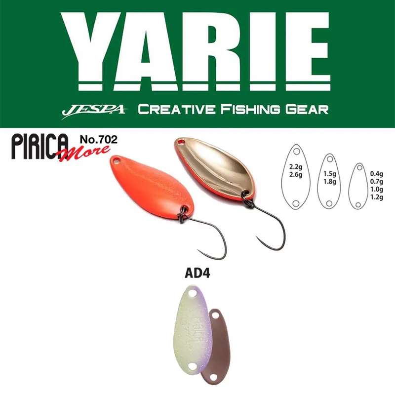 Laatste Versie Yarie Jespa Yarie 702 Pirica More 1.0g Ad4milk Cocoa támolygó kanál