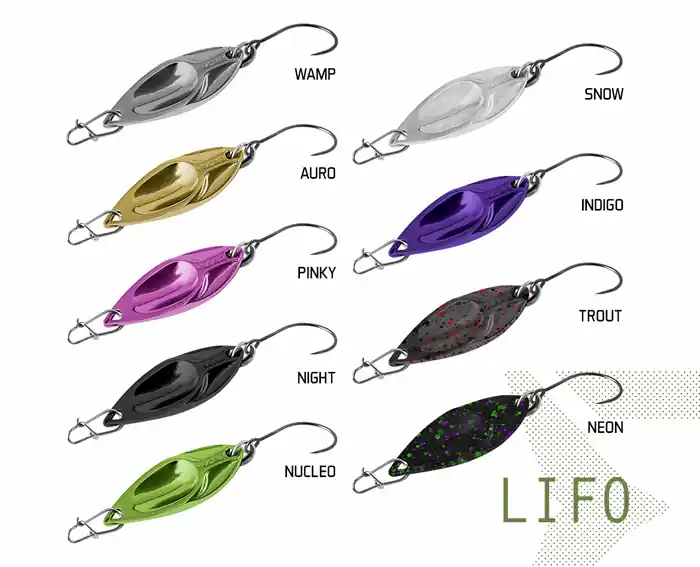 Express Levering támolygó villantó Delphin LIFO (5g AURO hook 8)