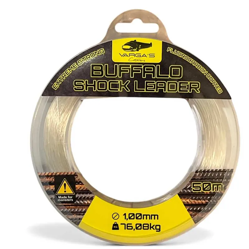 Voordeelprijs Varga‘S Buffalo shock leader 1mm 50m harcsázó előke