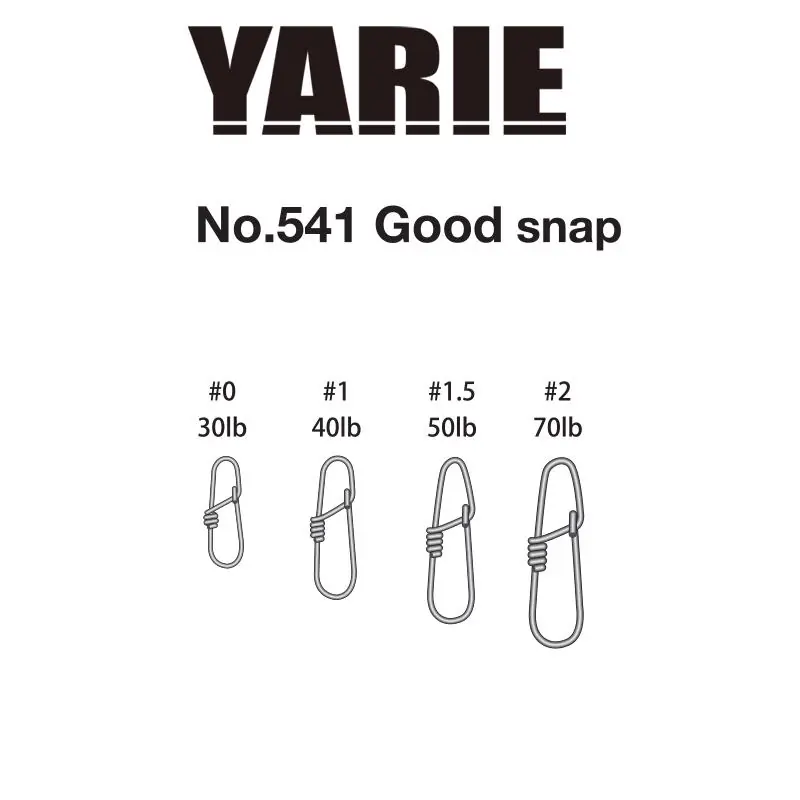 Yarie Jespa Kapocs Yarie 541 Good Snap 50Lb 1.5 Fabrieksprijs