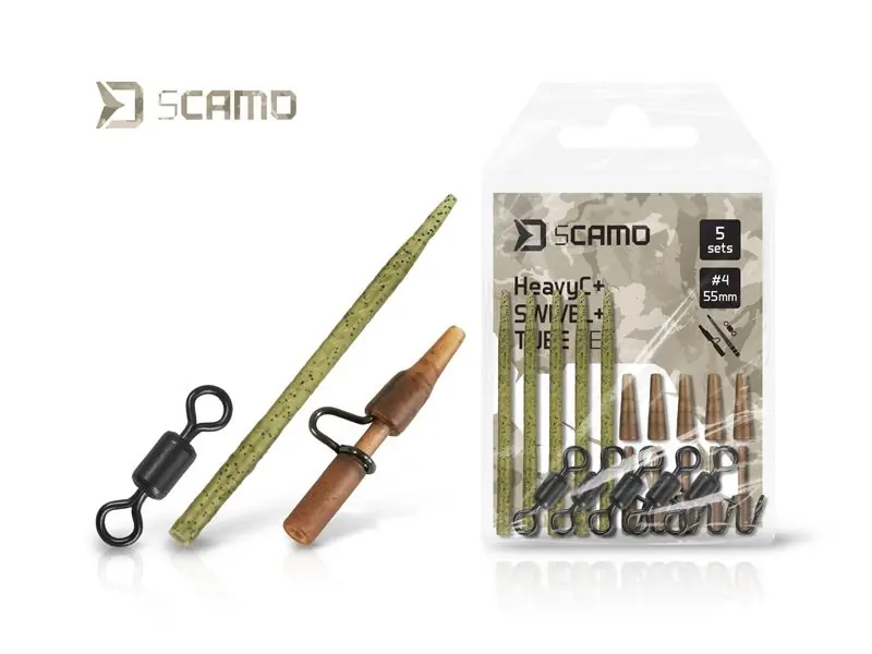 Delphin sCAMO HeavyC + Swivel + Tube szett 5 db szett ( 4) Koopje