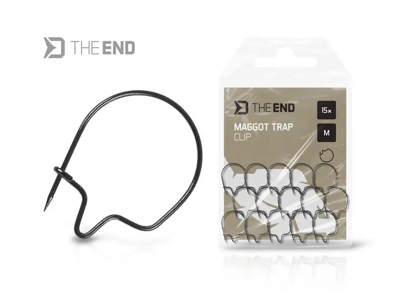 Delphin THE END Maggot Trap csonti rögzítő karika / 15 db (S) Voordeelprijs